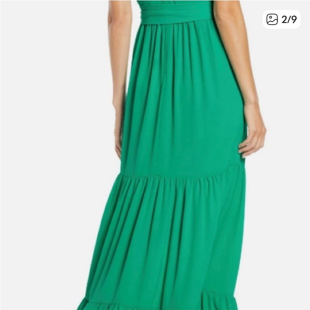 Lilly Pulitzer Maurice Emerald Green Maxi Dress - Picture 3 of 15